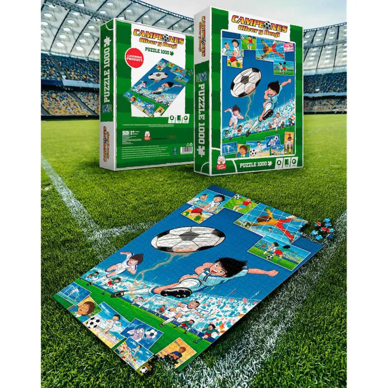 Captain Tsubasa Puzzle Newpi vs San Francis Puzzle poza produsului