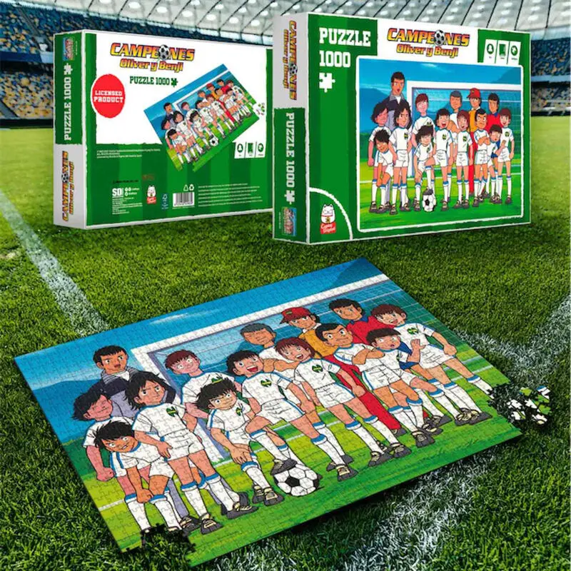 Captain Tsubasa Puzzle Fotografie de echipă poza produsului