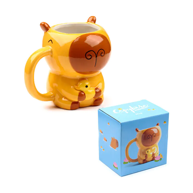 Capybara 3D cană poza produsului