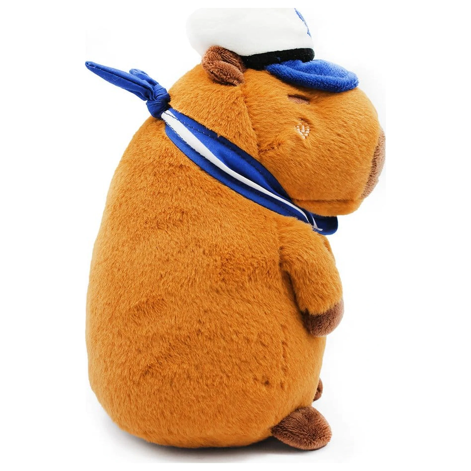 Figurina de plus Capybara Capy Captain 23 cm poza produsului