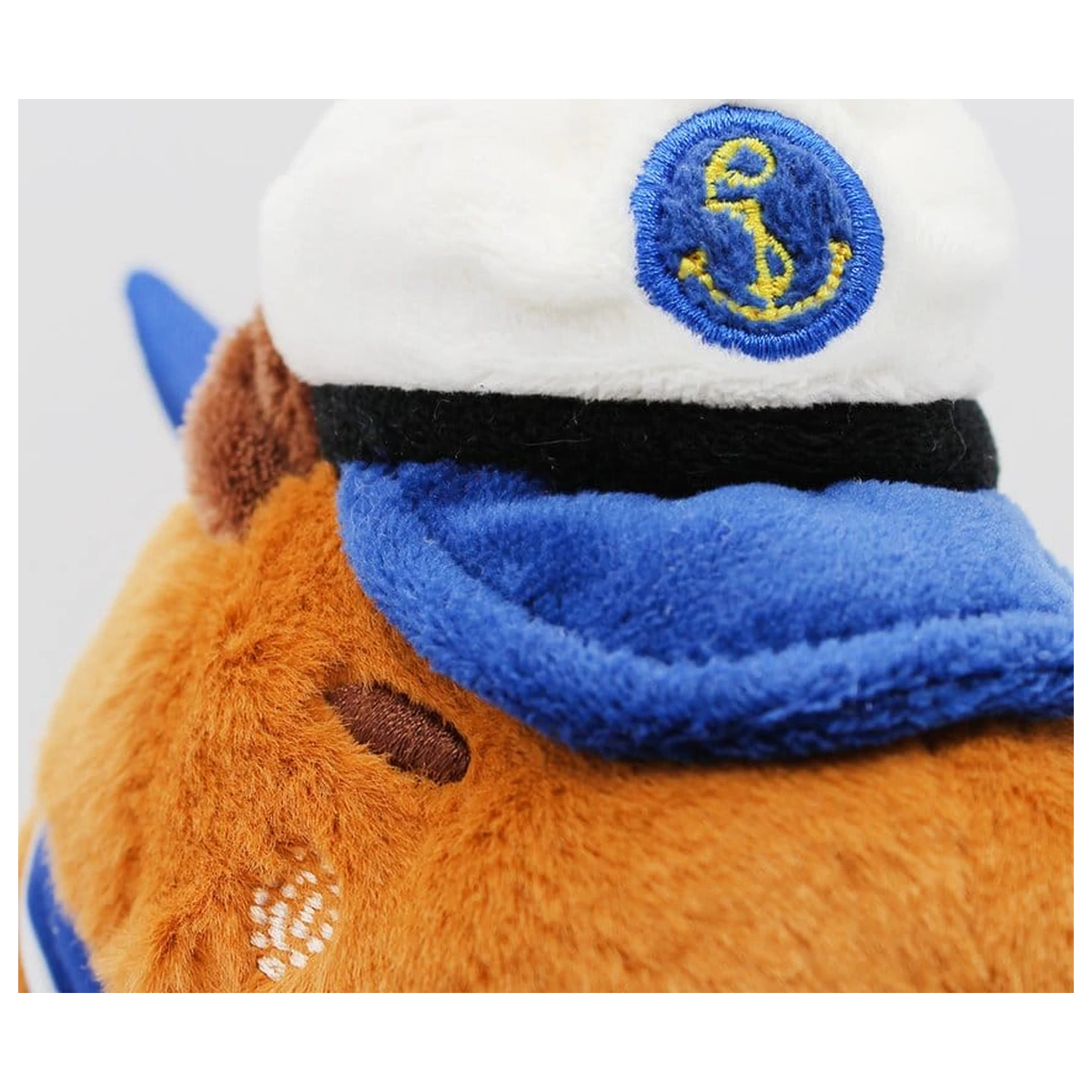Figurina de plus Capybara Capy Captain 23 cm poza produsului