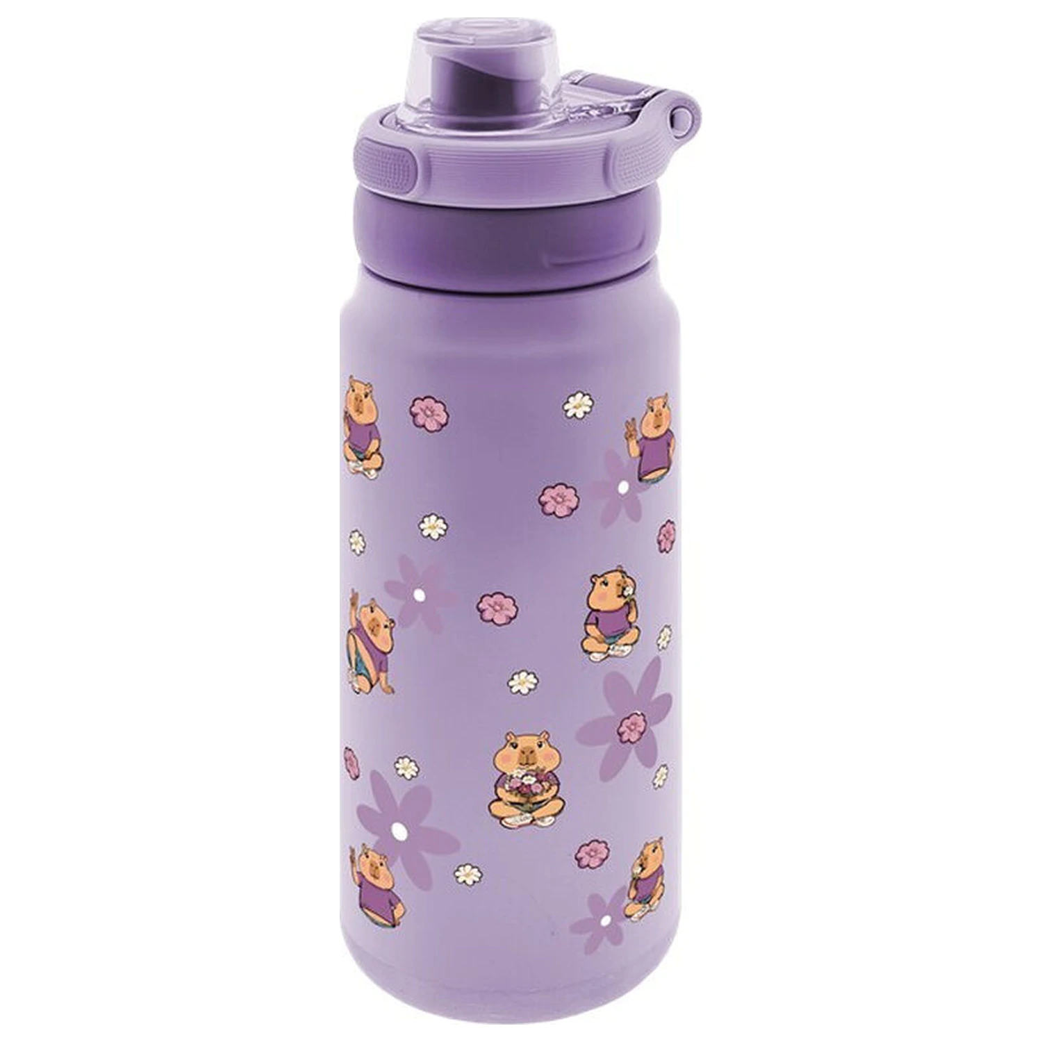 Capybara Flower sport sticla termica 750ml poza produsului