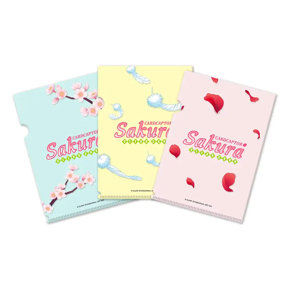 Cardcaptor Sakura Clear Card Set de 3 Clearfile-uri poza produsului