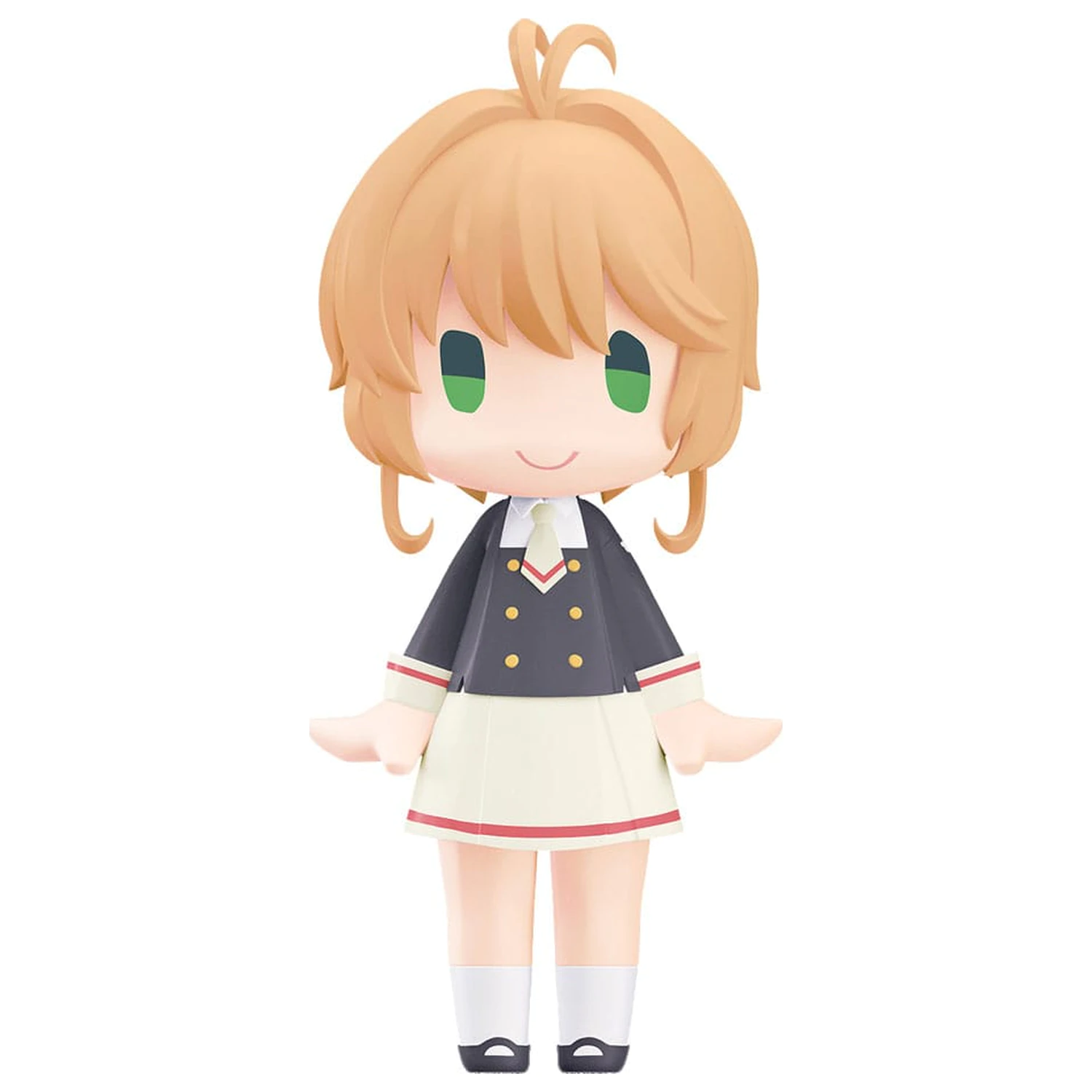 Cardcaptor Sakura: Clear Card with Garterbelt HELLO! GOOD SMILE Figurina de actiune Sakura Kinomoto: Tomoeda Junior High School Uniform Ver. 10 cm poza produsului