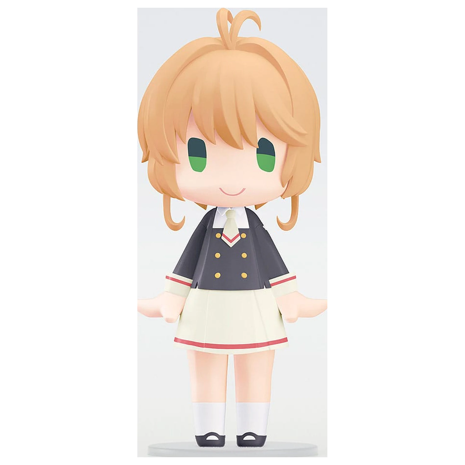 Cardcaptor Sakura: Clear Card with Garterbelt HELLO! GOOD SMILE Figurina de actiune Sakura Kinomoto: Tomoeda Junior High School Uniform Ver. 10 cm poza produsului