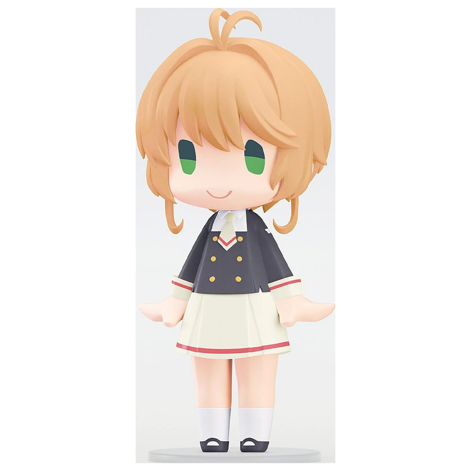 Cardcaptor Sakura: Clear Card with Garterbelt HELLO! GOOD SMILE Figurina de actiune Sakura Kinomoto: Tomoeda Junior High School Uniform Ver. 10 cm poza produsului