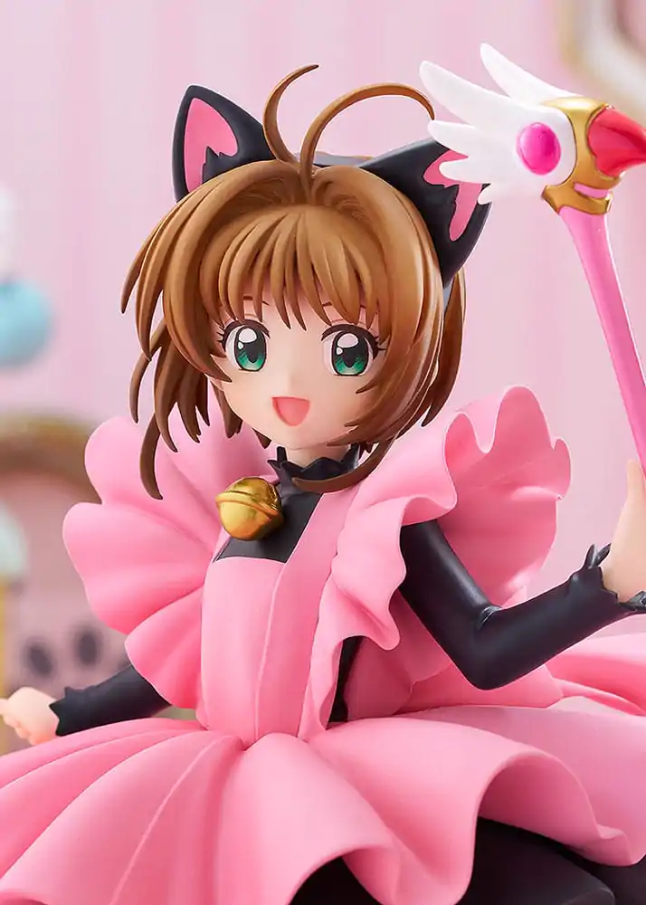 Cardcaptor Sakura Pop Up Parade Statuie PVC Sakura Kinomoto: Black Cat Costume Ver. L Size 22 cm poza produsului