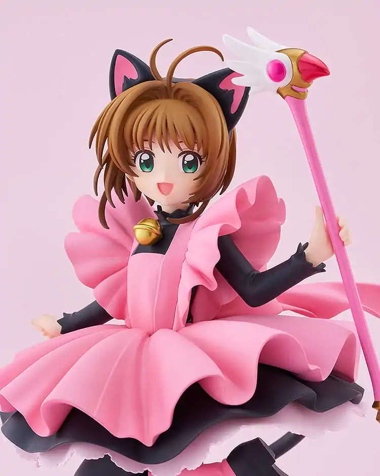 Cardcaptor Sakura Pop Up Parade Statuie PVC Sakura Kinomoto: Black Cat Costume Ver. L Size 22 cm poza produsului