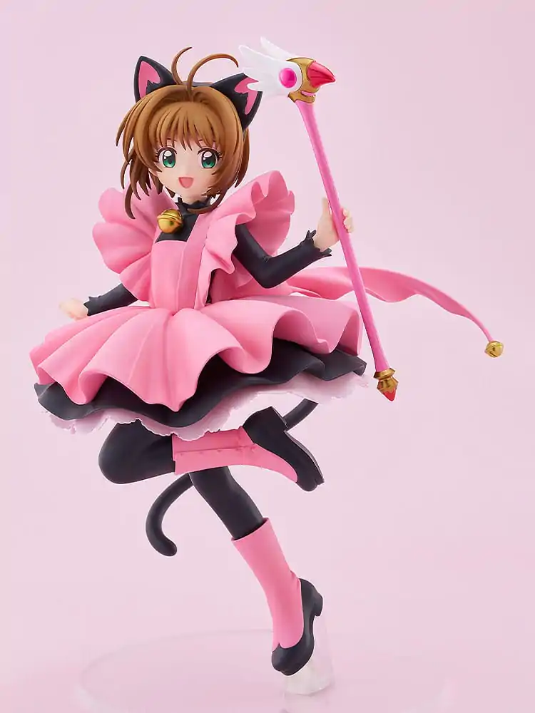 Cardcaptor Sakura Pop Up Parade Statuie PVC Sakura Kinomoto: Black Cat Costume Ver. L Size 22 cm poza produsului