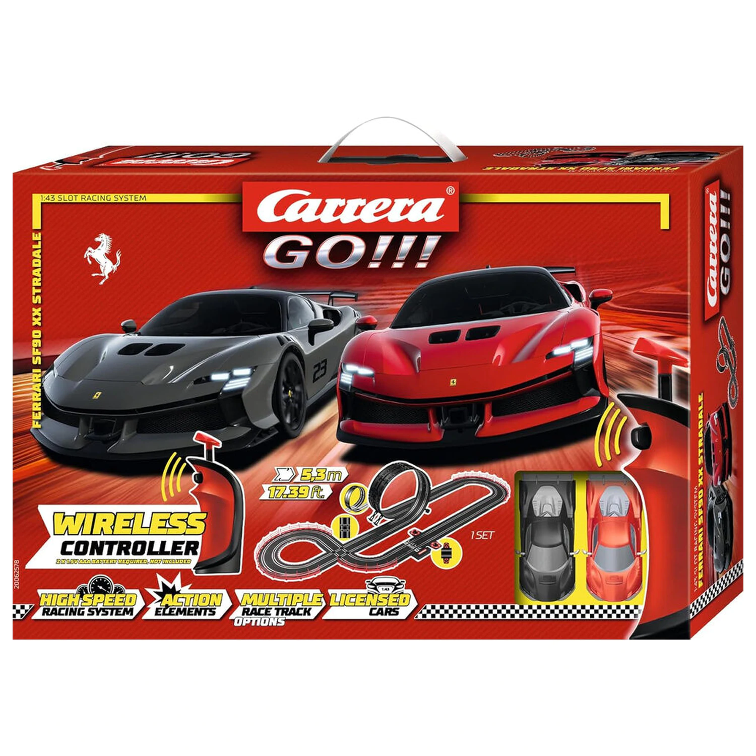 Carrera GO!!! Circuit de curse Ferrari Supercar Power Racing poza produsului