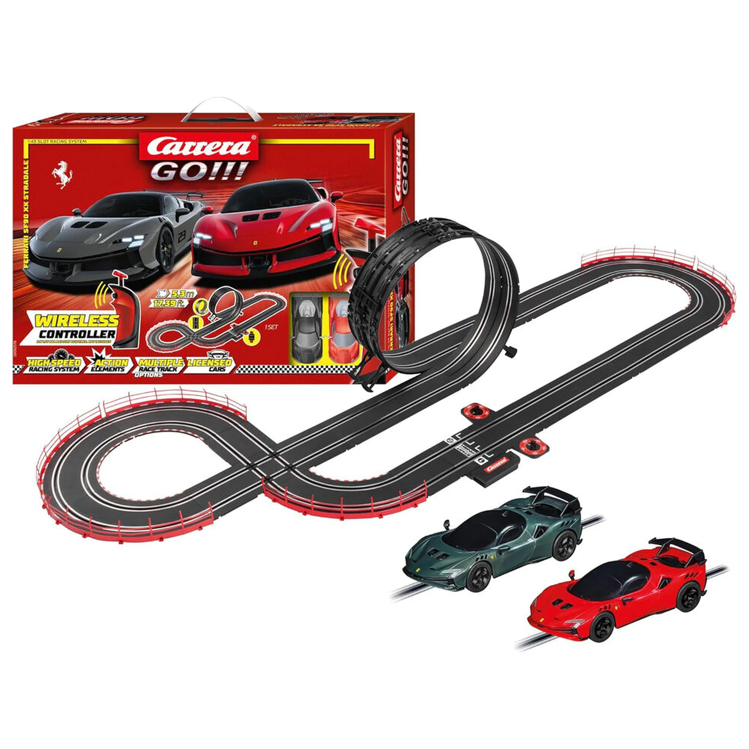 Carrera GO!!! Circuit de curse Ferrari Supercar Power Racing poza produsului