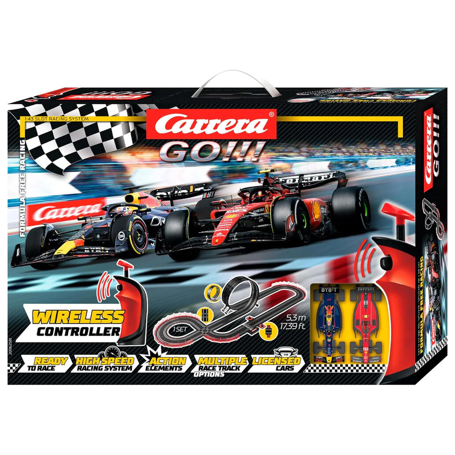 Carrera GO!!! Formula Free Racing - Circuit de curse poza produsului