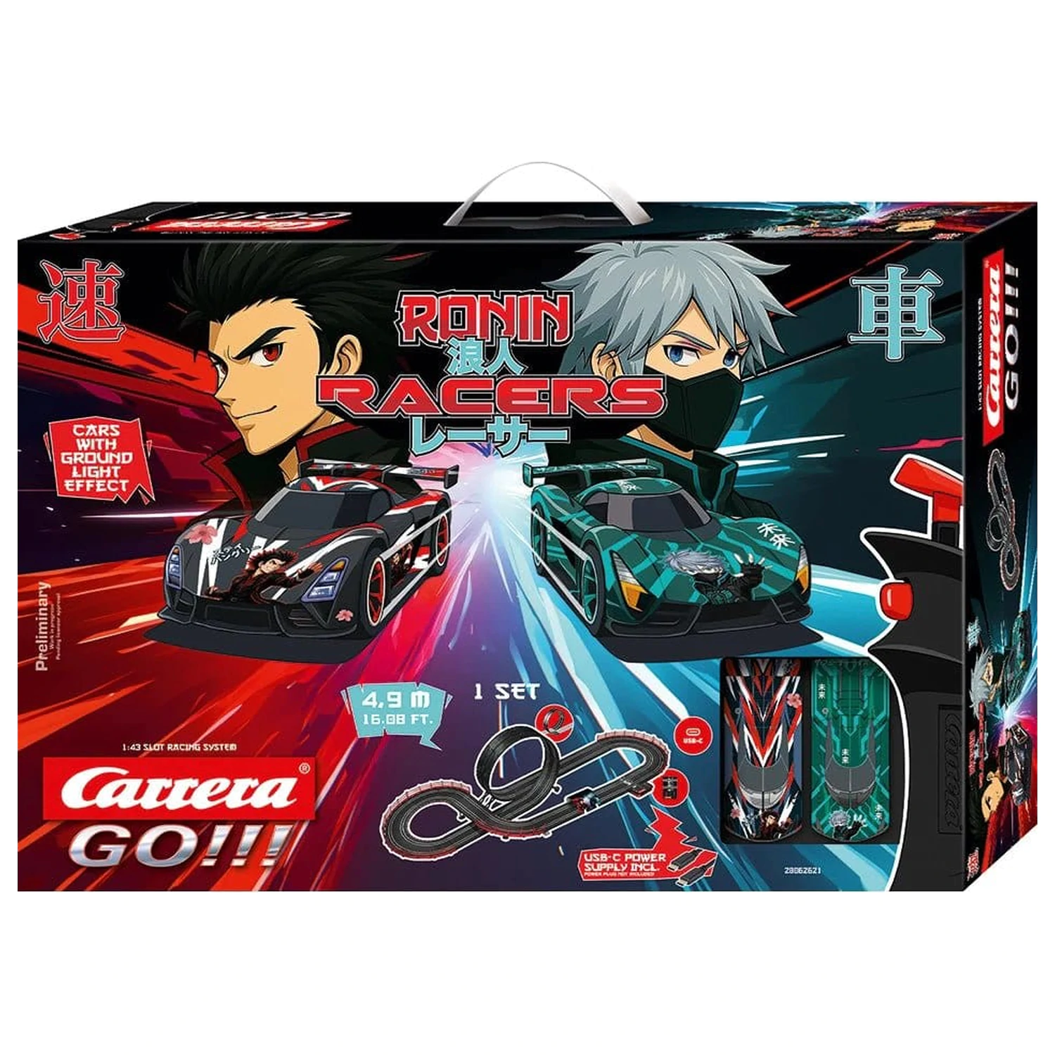 Carrera GO!!! Set pistă de mașini slot Ronin Racers poza produsului