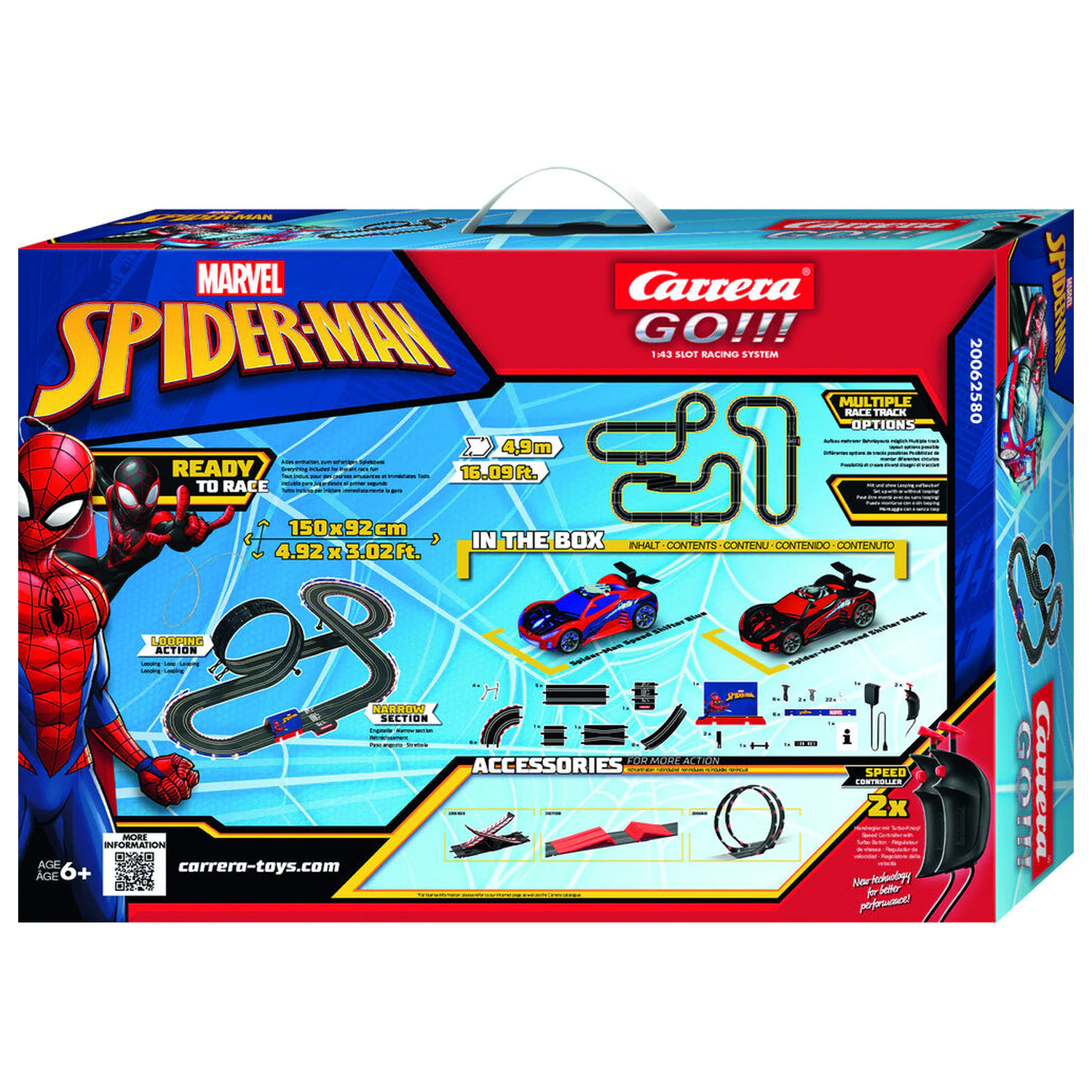 Carrera GO!!! Marvel Spiderman circuit de curse poza produsului
