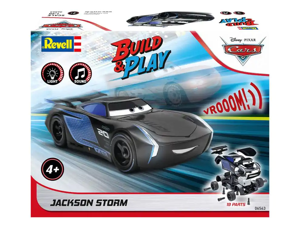 Cars Model Kit 1/20 Jackson Storm 20 cm poza produsului