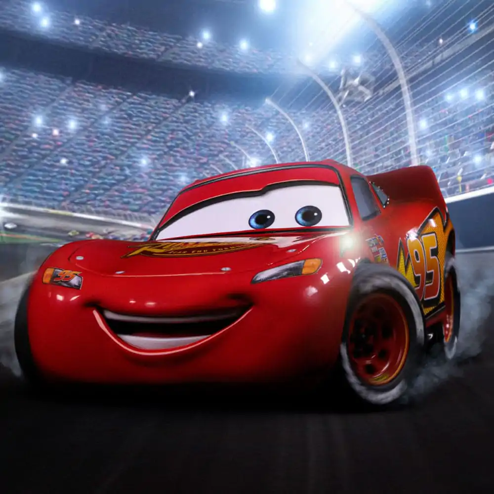 Statuie artistică scară 1/10 Lightning Mcqueen 11 cm poza produsului