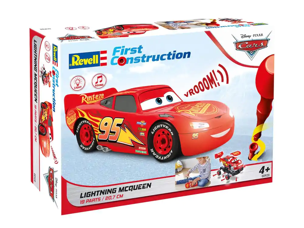 Set de construcție Cars First Lightning McQueen 21 cm poza produsului