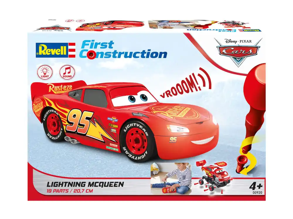 Set de construcție Cars First Lightning McQueen 21 cm poza produsului