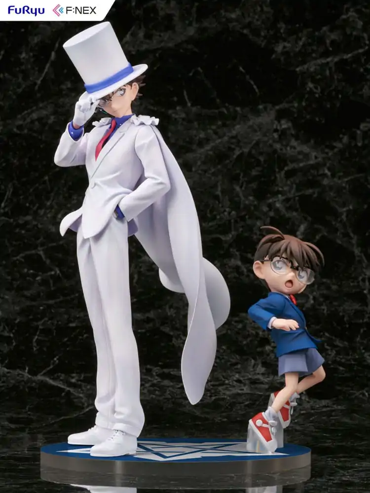 Case Closed F:NEX Statuie PVC 1/7 Conan Edogawa & Kid the Phantom Thief 29 cm poza produsului