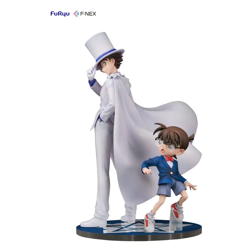 Case Closed F:NEX Statuie PVC 1/7 Conan Edogawa & Kid the Phantom Thief 29 cm poza produsului