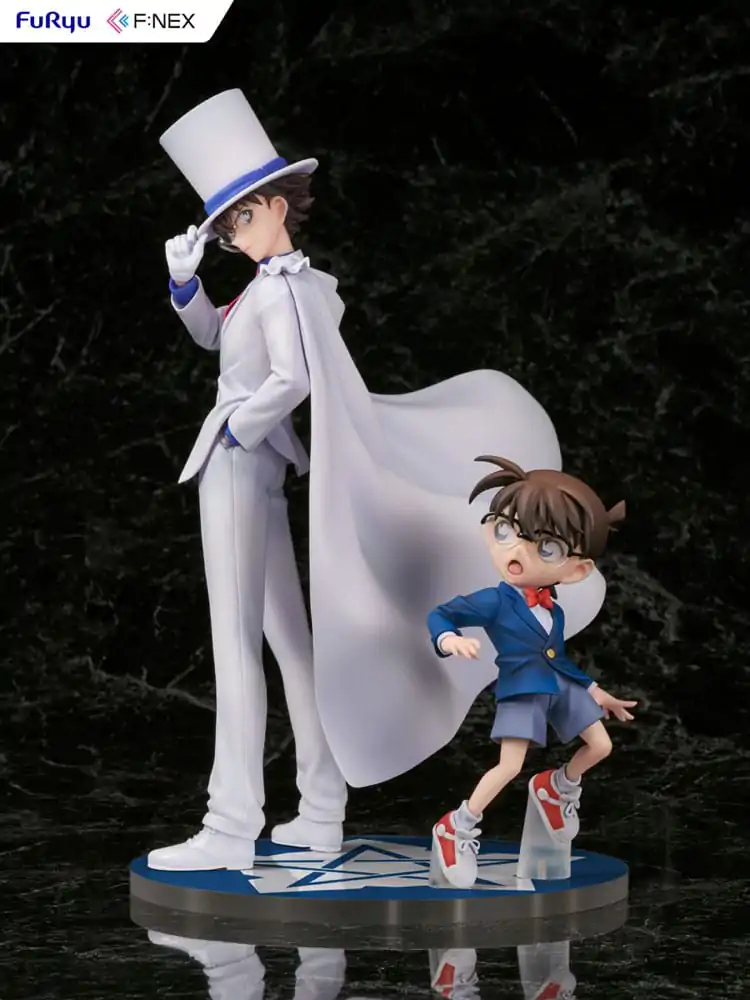 Case Closed F:NEX Statuie PVC 1/7 Conan Edogawa & Kid the Phantom Thief 29 cm poza produsului