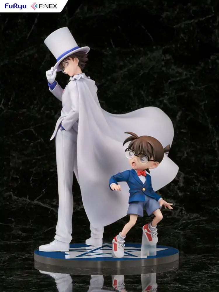 Case Closed F:NEX Statuie PVC 1/7 Conan Edogawa & Kid the Phantom Thief 29 cm poza produsului