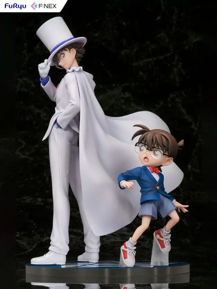 Case Closed F:NEX Statuie PVC 1/7 Conan Edogawa & Kid the Phantom Thief 29 cm poza produsului