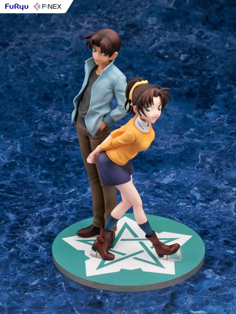 Figurină PVC Case Closed F:NEX 1/7 Heiji Hattori & Kazuha Toyama 26 cm poza produsului