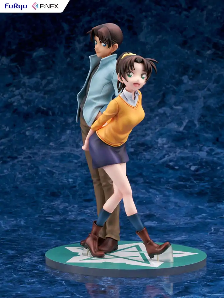 Figurină PVC Case Closed F:NEX 1/7 Heiji Hattori & Kazuha Toyama 26 cm poza produsului