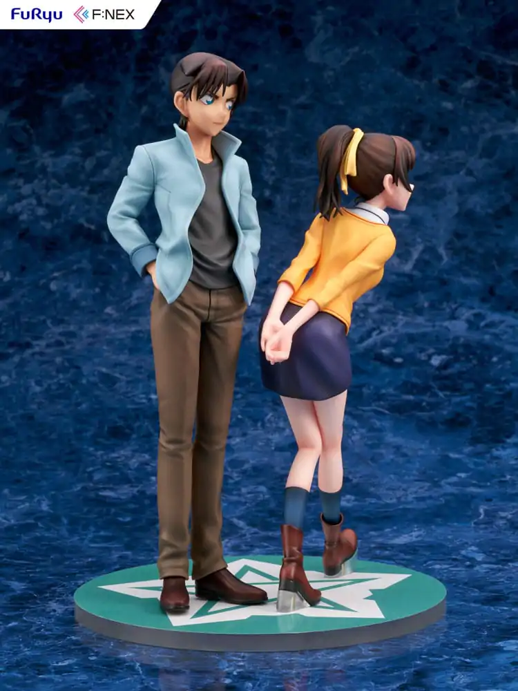 Figurină PVC Case Closed F:NEX 1/7 Heiji Hattori & Kazuha Toyama 26 cm poza produsului