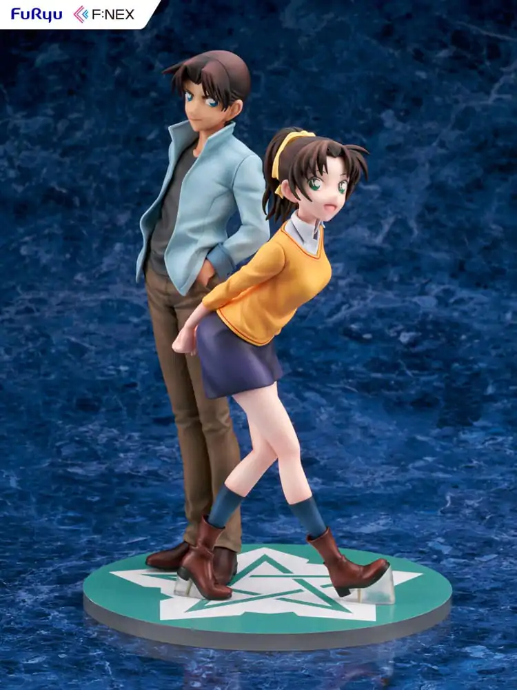 Figurină PVC Case Closed F:NEX 1/7 Heiji Hattori & Kazuha Toyama 26 cm poza produsului