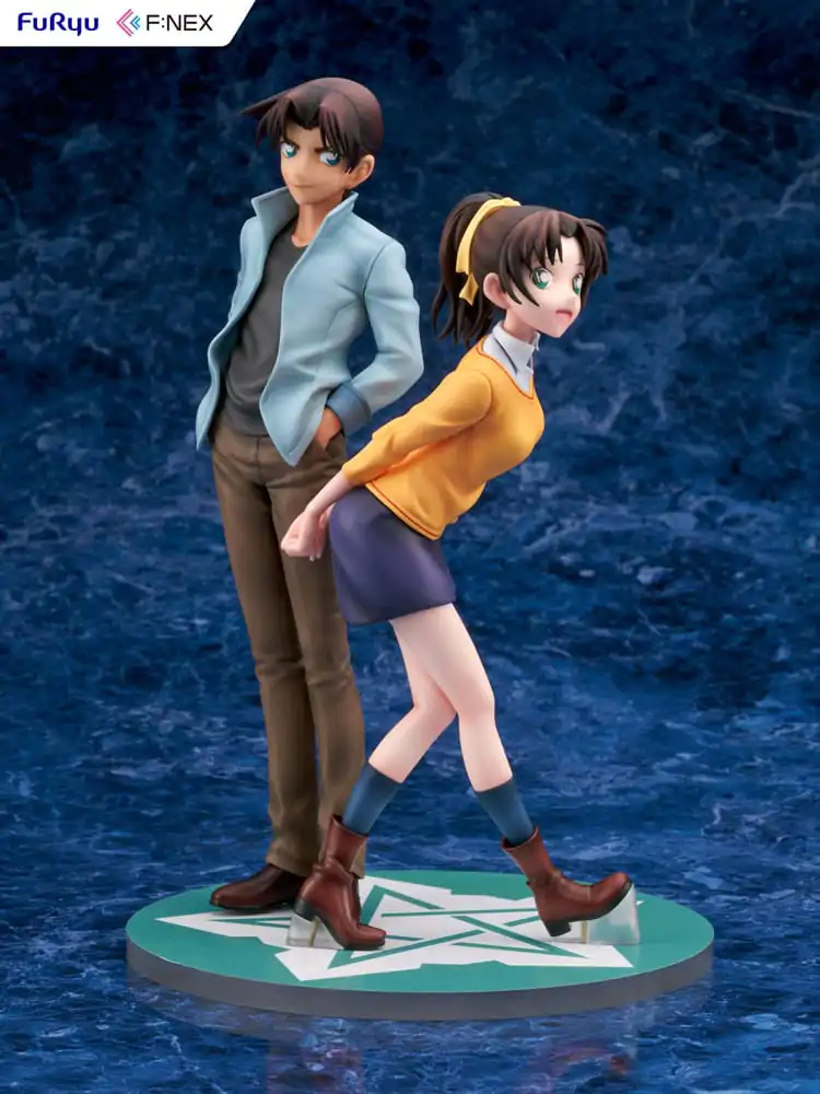 Figurină PVC Case Closed F:NEX 1/7 Heiji Hattori & Kazuha Toyama 26 cm poza produsului