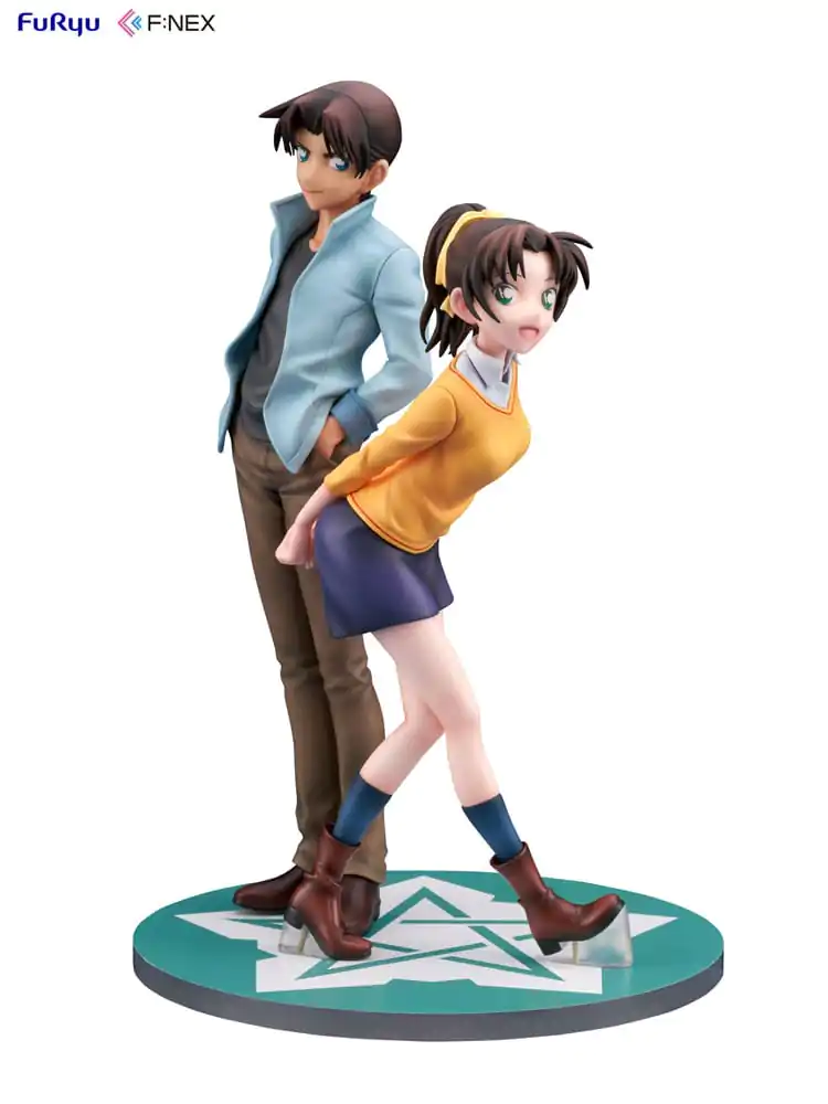 Figurină PVC Case Closed F:NEX 1/7 Heiji Hattori & Kazuha Toyama 26 cm poza produsului