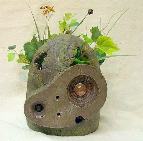 Ghiveci de plantă Castle in the Sky Robot Cască 31 cm poza produsului