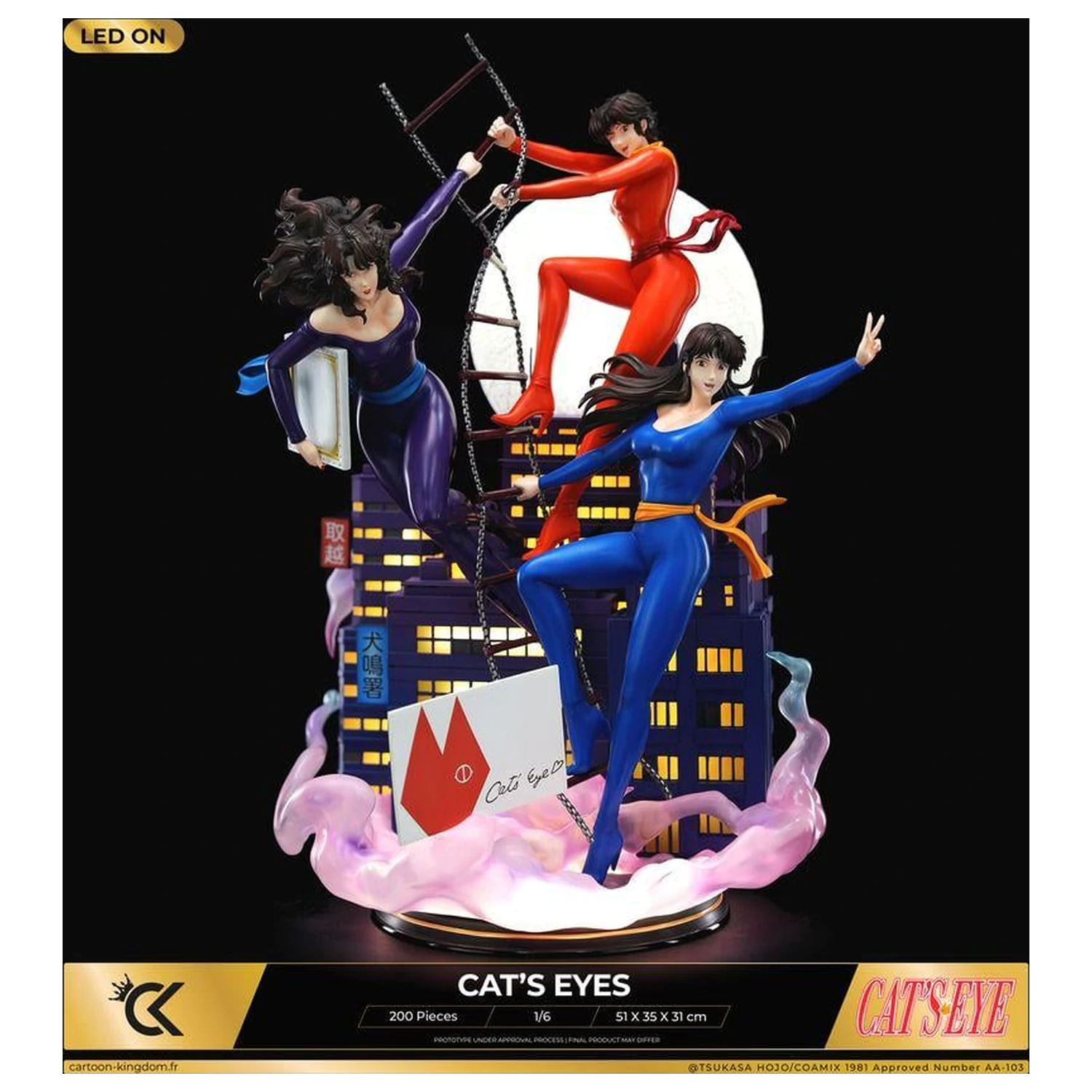 Cat's Eyes: Cat's Eye Statuie din rasina 1/6 (51 cm) poza produsului