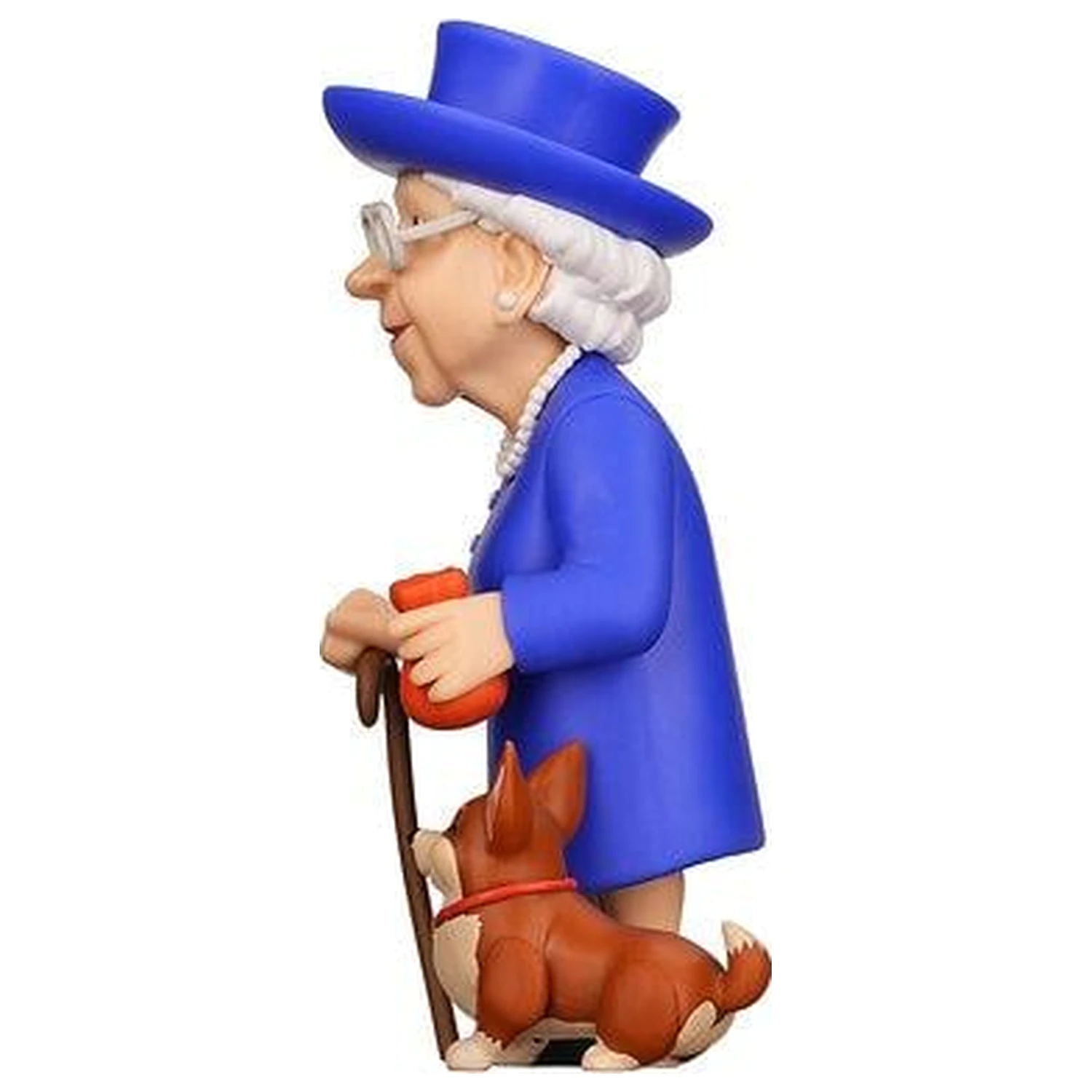 Celebrity Queen Elizabeth II cu Corgi Figure Minix 12cm poza produsului