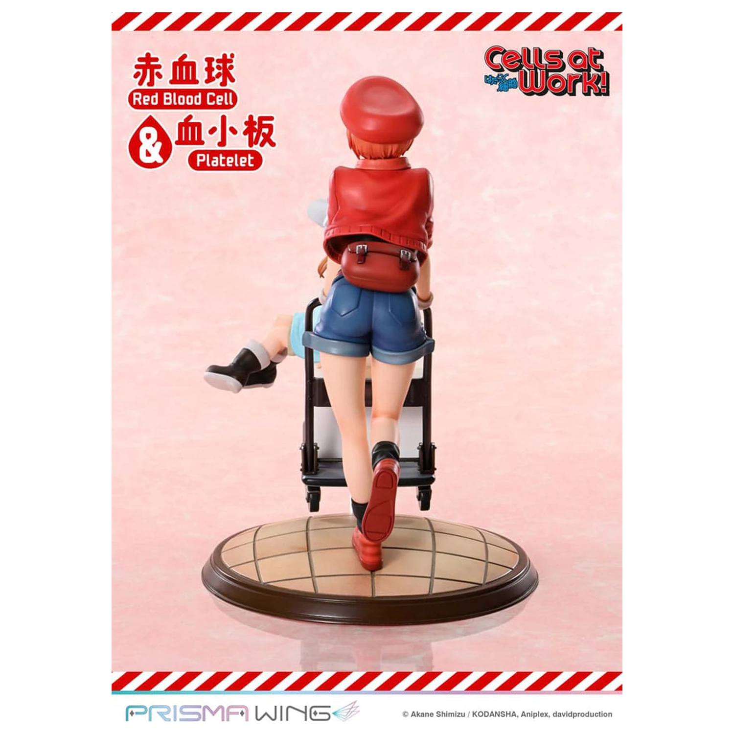 Cells at Work Prisma Wing PVC Statuie Red Blood Cell & Platelet 26 cm poza produsului