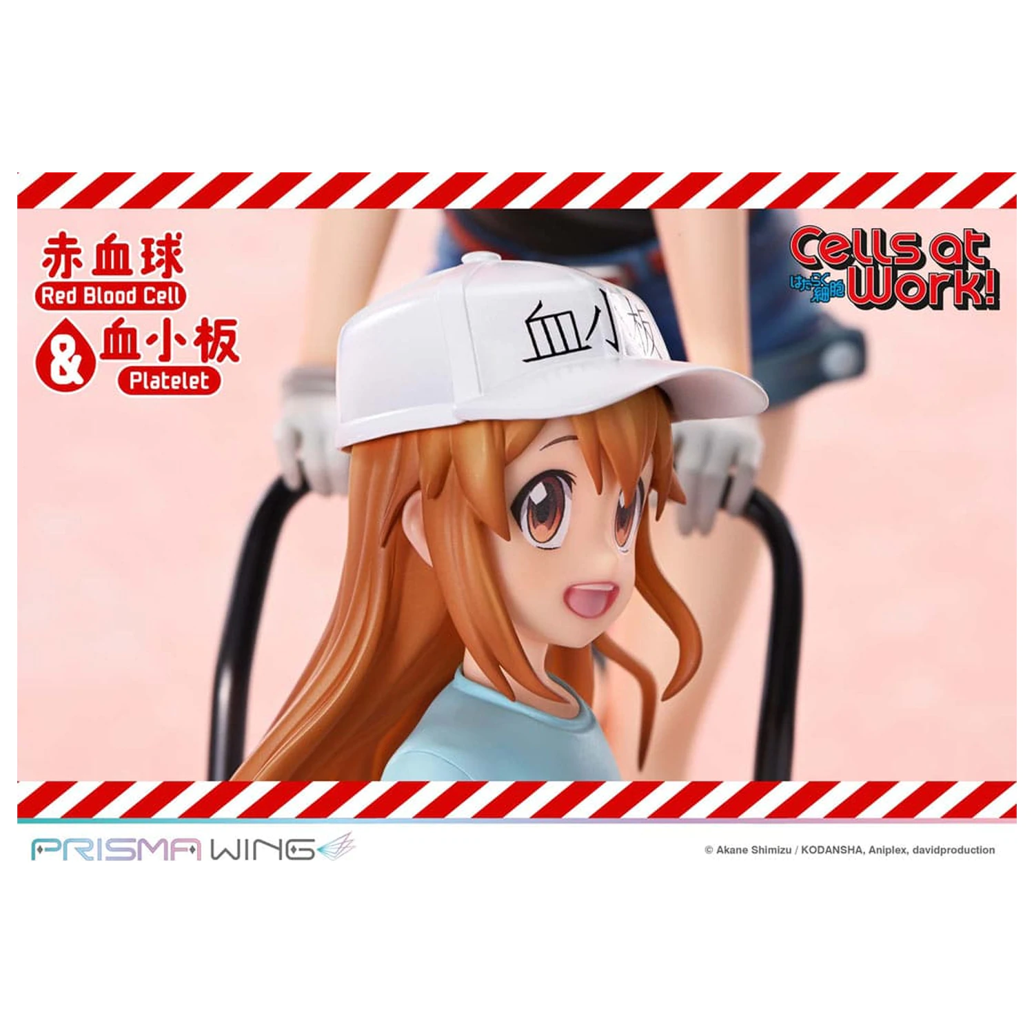Cells at Work Prisma Wing PVC Statuie Red Blood Cell & Platelet 26 cm poza produsului