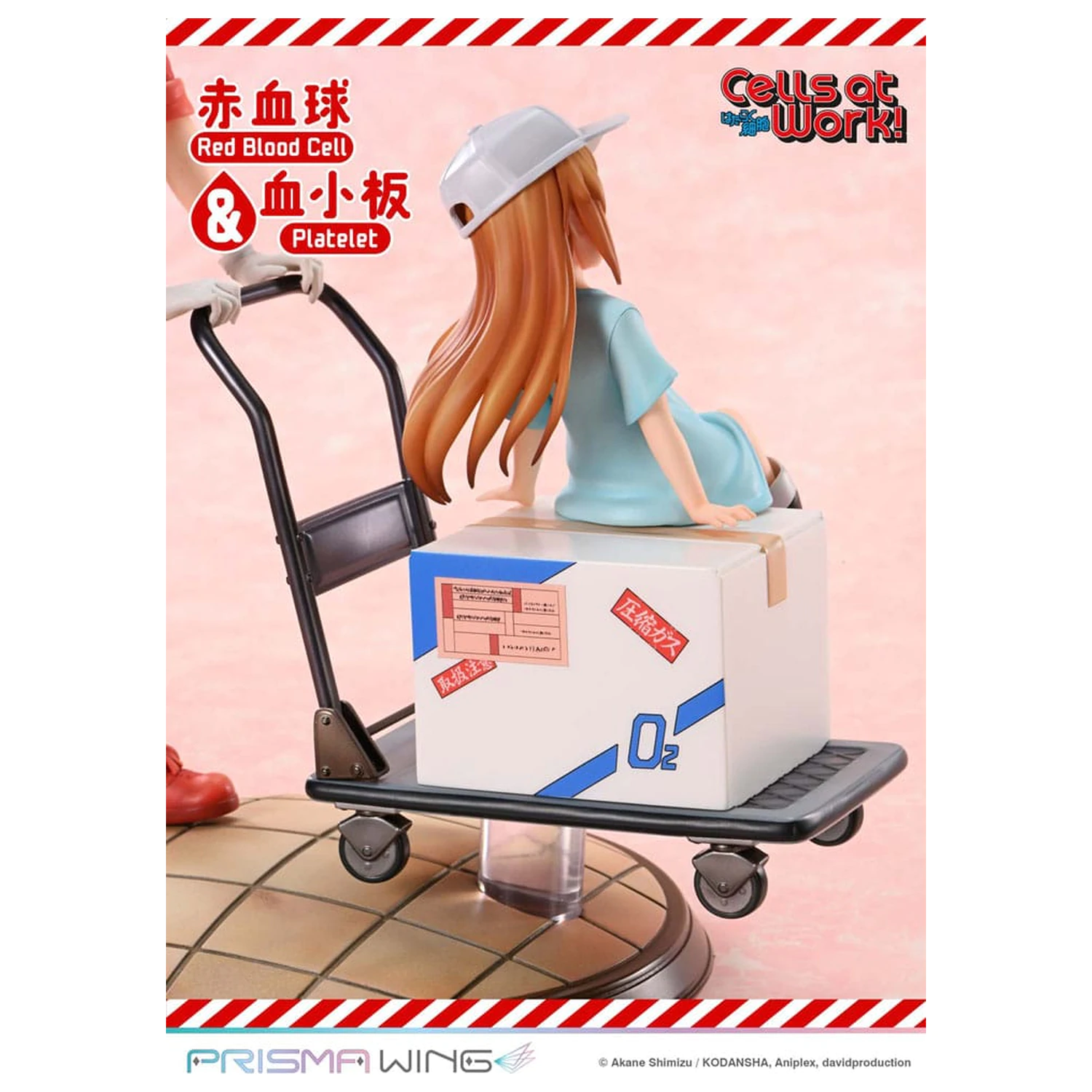 Cells at Work Prisma Wing PVC Statuie Red Blood Cell & Platelet 26 cm poza produsului