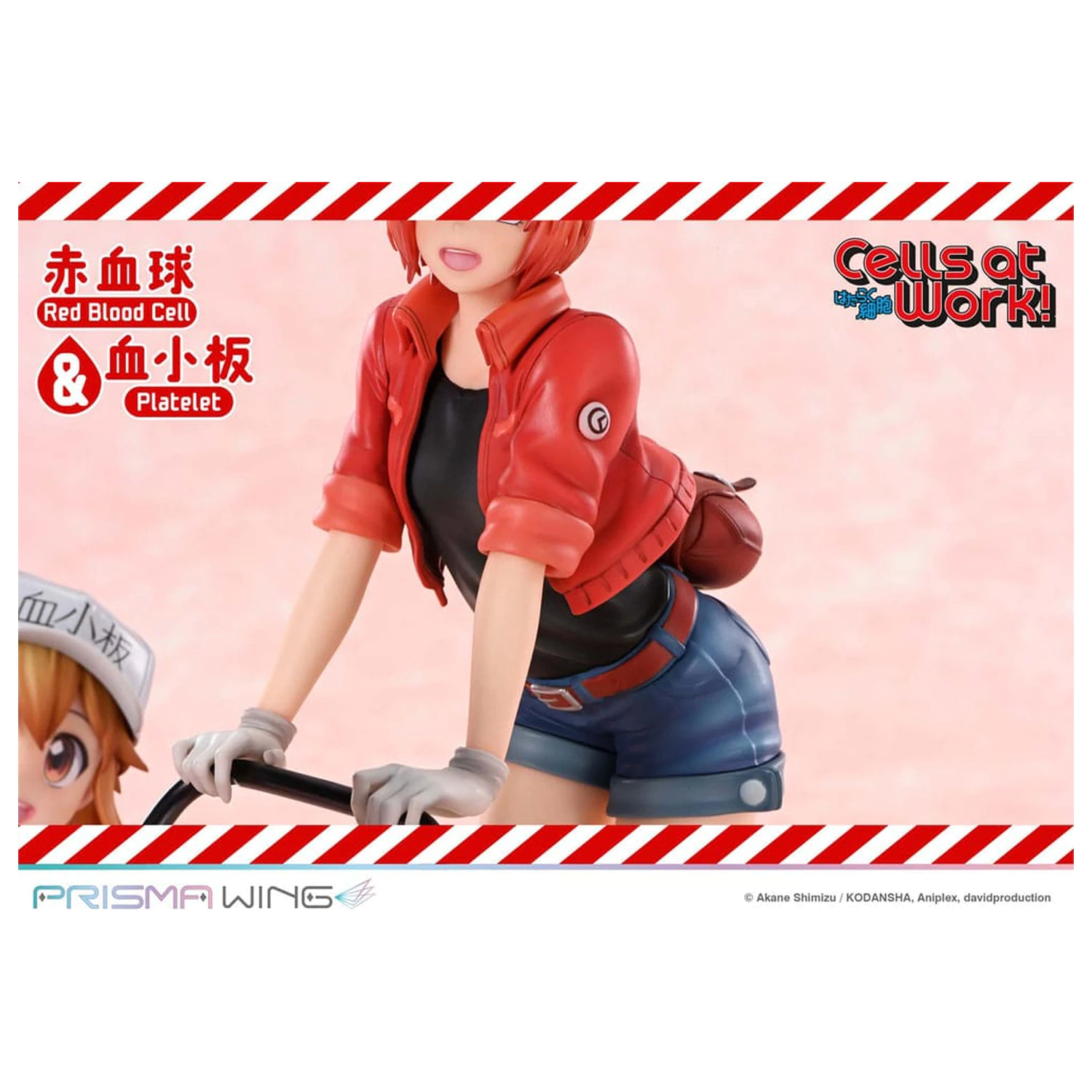 Cells at Work Prisma Wing PVC Statuie Red Blood Cell & Platelet 26 cm poza produsului