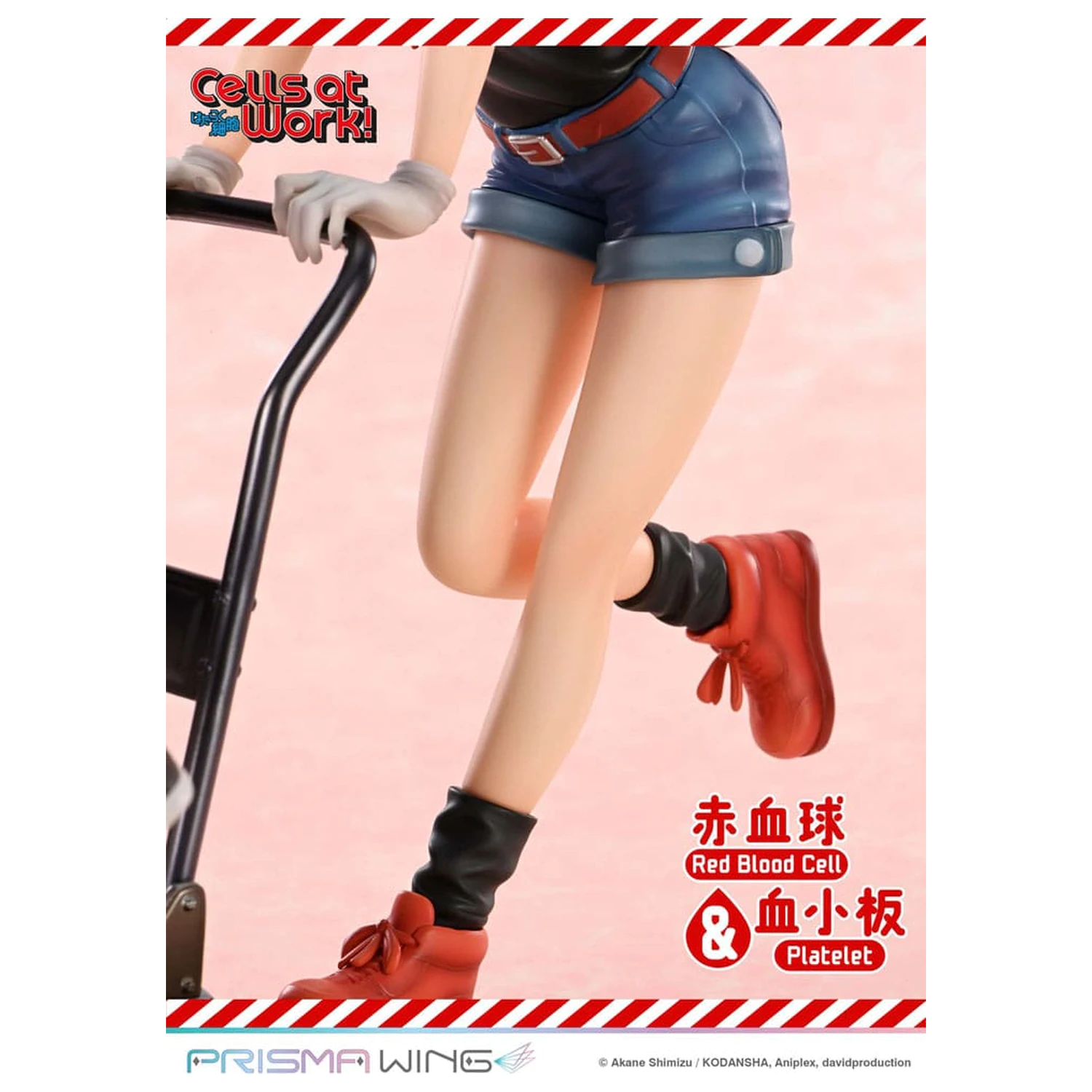Cells at Work Prisma Wing PVC Statuie Red Blood Cell & Platelet 26 cm poza produsului