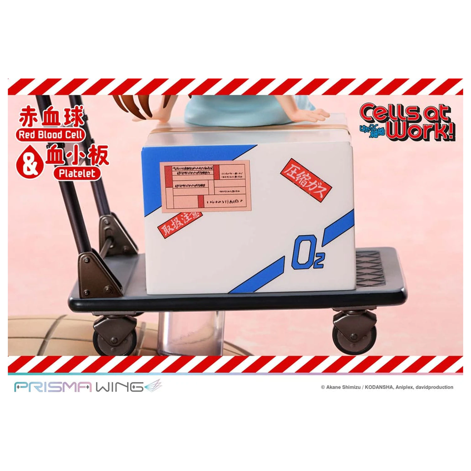 Cells at Work Prisma Wing PVC Statuie Red Blood Cell & Platelet 26 cm poza produsului