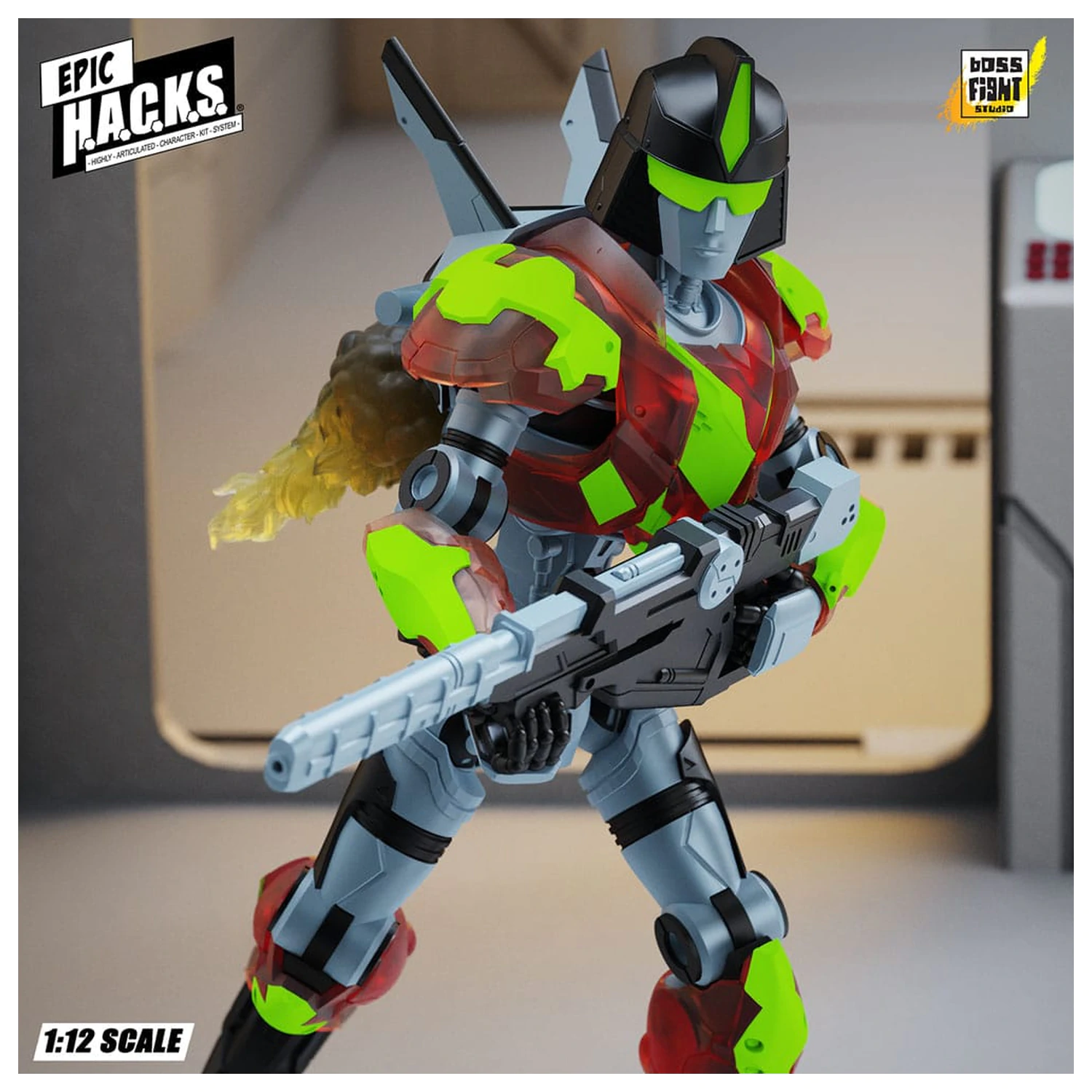 CGT Corp Epic H.A.C.K.S. figurina de actiune 1/12 Wave 1 CGT Combat Drone: Agile Battle Robot 18 cm poza produsului