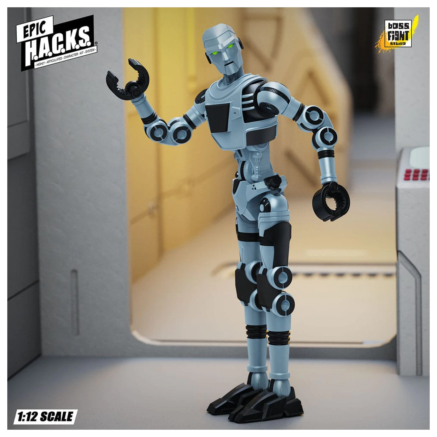 CGT Corp Epic H.A.C.K.S. figurina de actiune 1/12 Wave 1 CGT Combat Drone: Agile Battle Robot 18 cm poza produsului