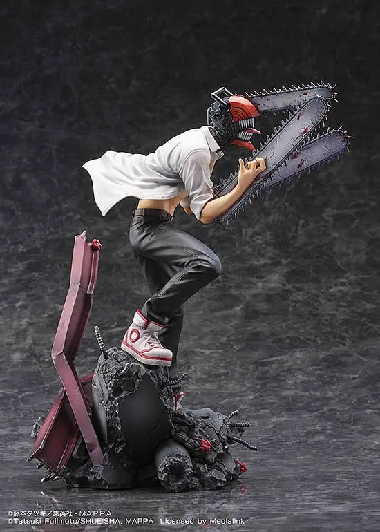 Statuie PVC Chainsaw Man 1/7 Chainsaw Man 26 cm poza produsului