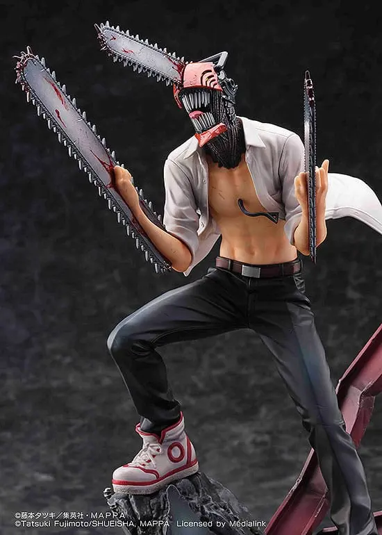 Statuie PVC Chainsaw Man 1/7 Chainsaw Man 26 cm poza produsului