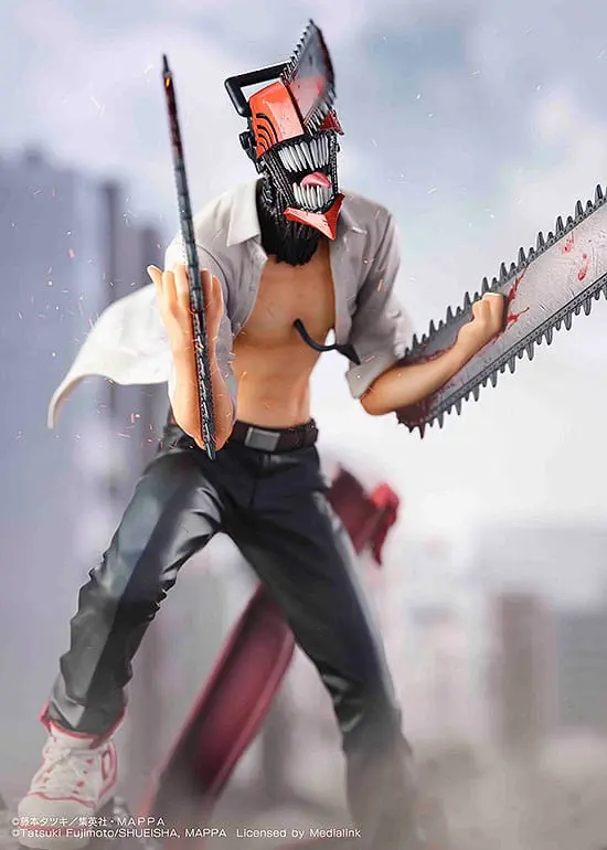 Statuie PVC Chainsaw Man 1/7 Chainsaw Man 26 cm poza produsului