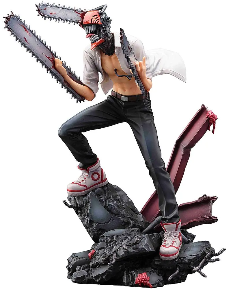 Statuie PVC Chainsaw Man 1/7 Chainsaw Man 26 cm poza produsului