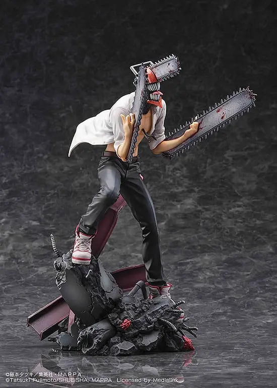 Statuie PVC Chainsaw Man 1/7 Chainsaw Man 26 cm poza produsului