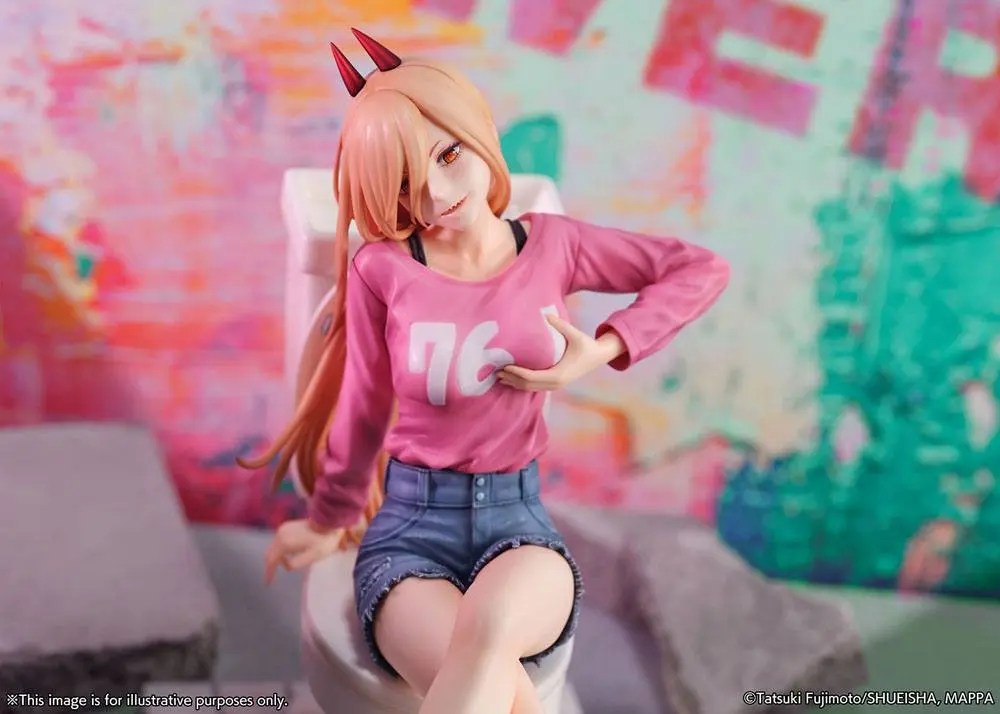 Chainsaw Man Statuie PVC 1/7 Power 18 cm poza produsului